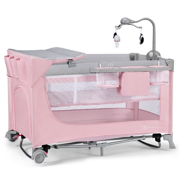Продукт KinderKraft LEODY FULL - Бебешка кошара с аксесоари - 0 - BG Hlapeta
